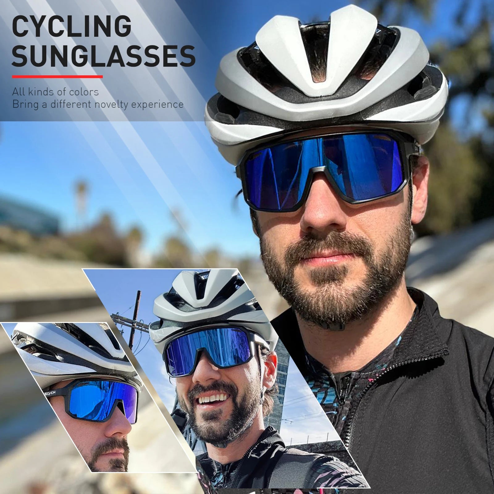 ShadeZen Sport Shield Velocity Sunglasses