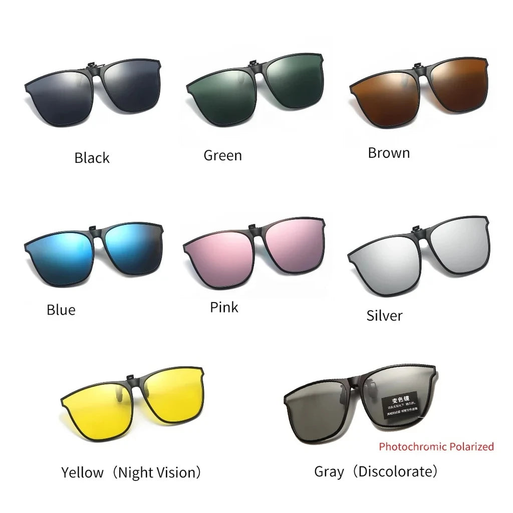 ShadeZen Clip-On Flip Sunglasses