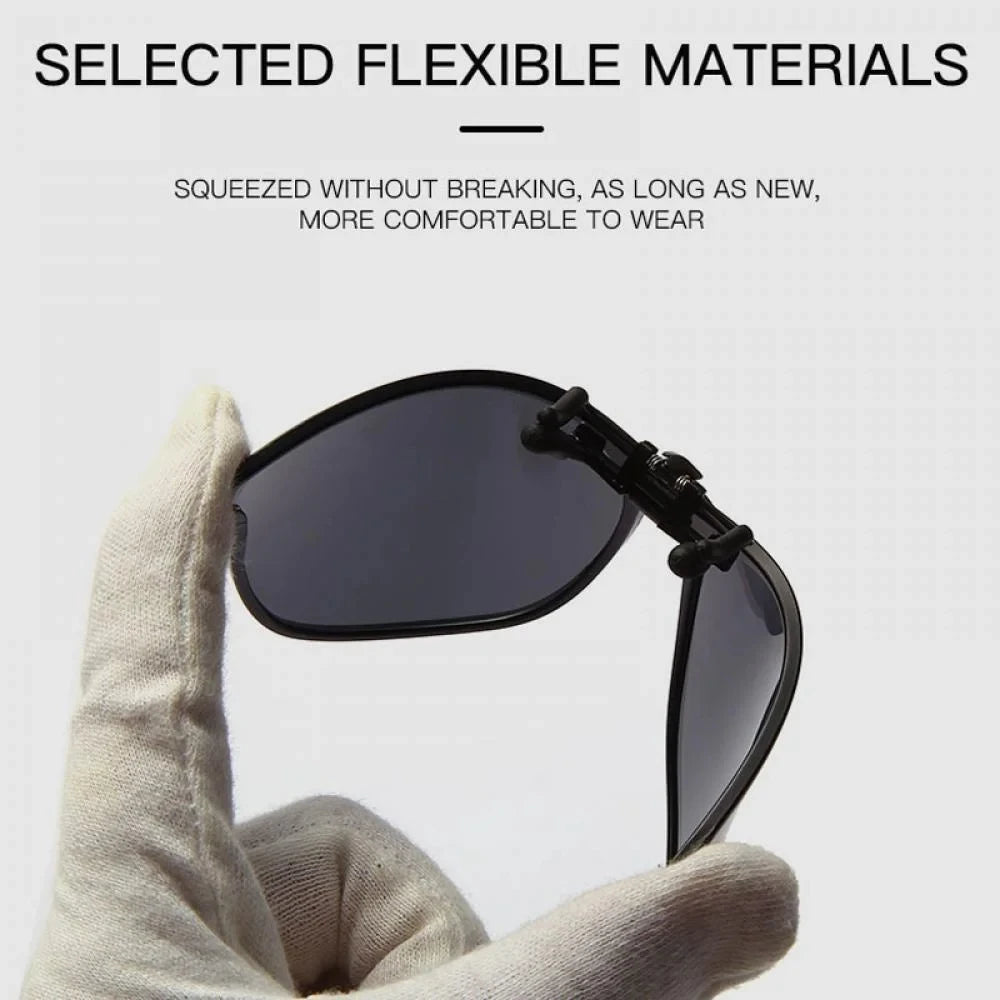 ShadeZen Clip-On Flip Sunglasses