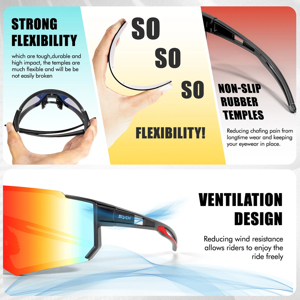 ShadeZen Sport Shield Velocity Sunglasses
