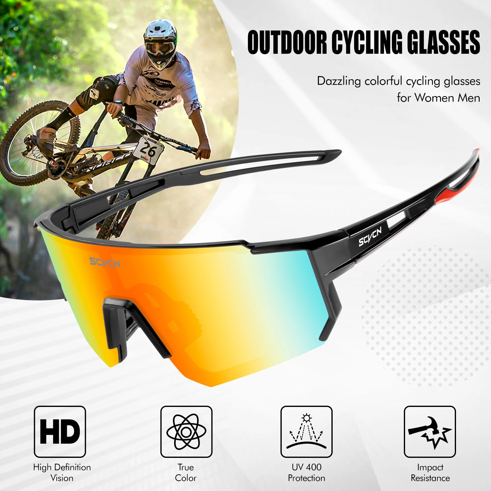 ShadeZen Sport Shield Velocity Sunglasses